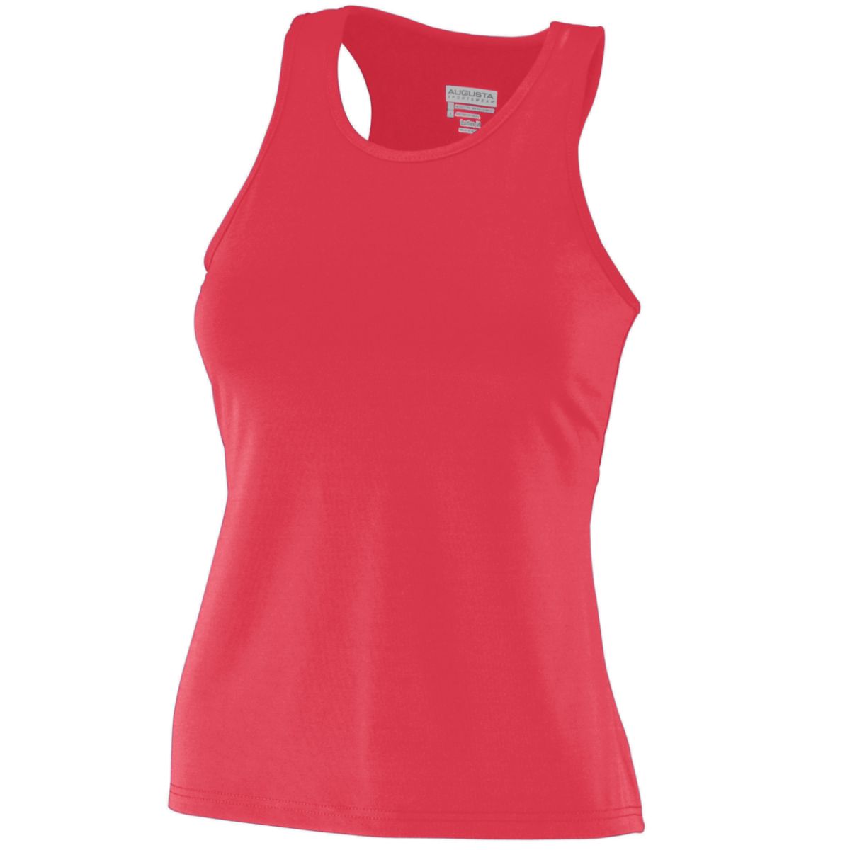 Girls Poly/Spandex Solid Racerback Tank Hero