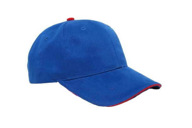 Brushed Twill Cap With Sandwich Bill Hero