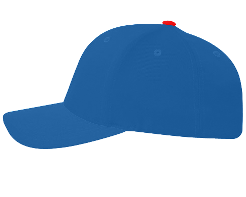 Brushed Twill Cap With Sandwich Bill lside