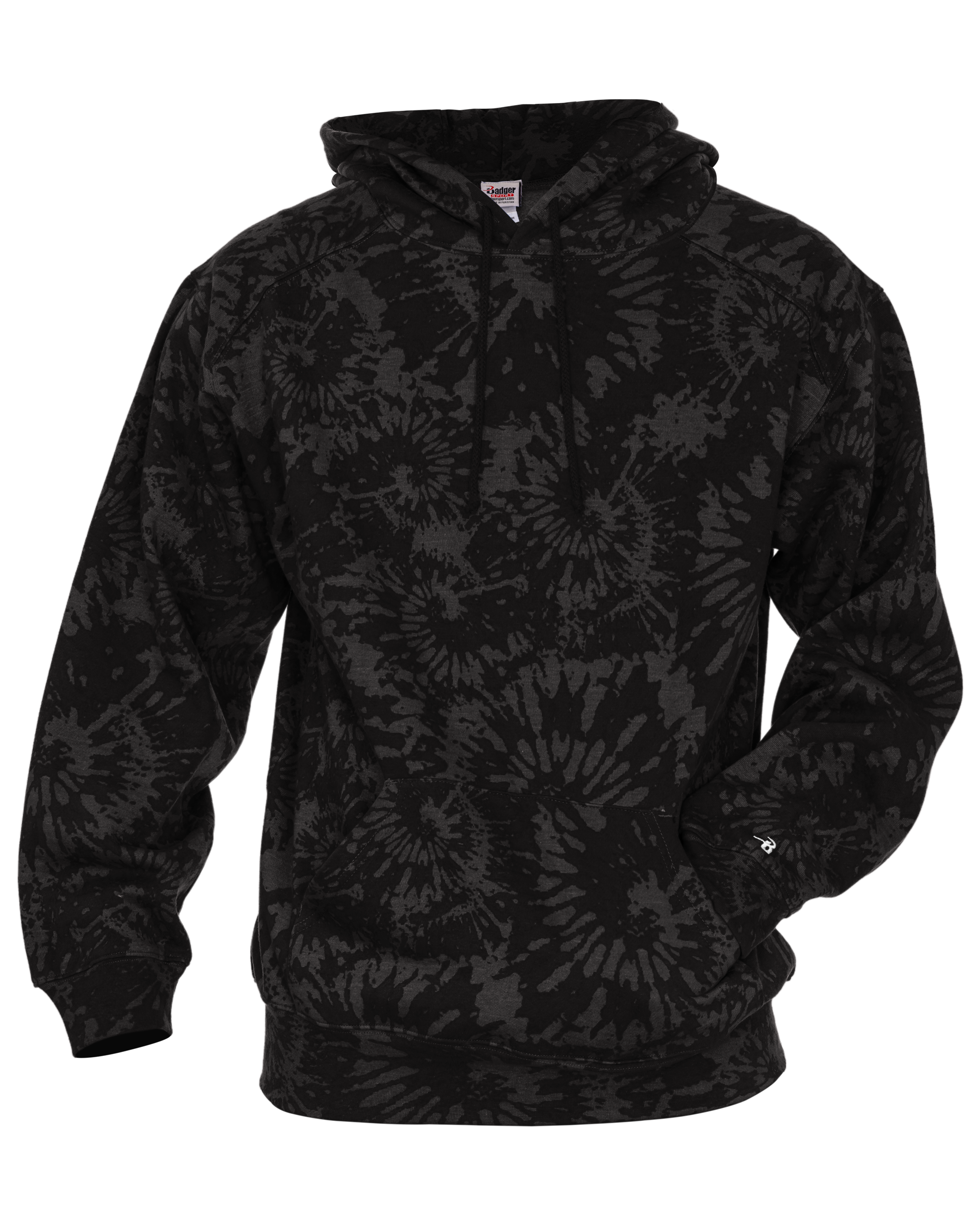ATHLETIC FLEECE TIE-DYE HOODIE front