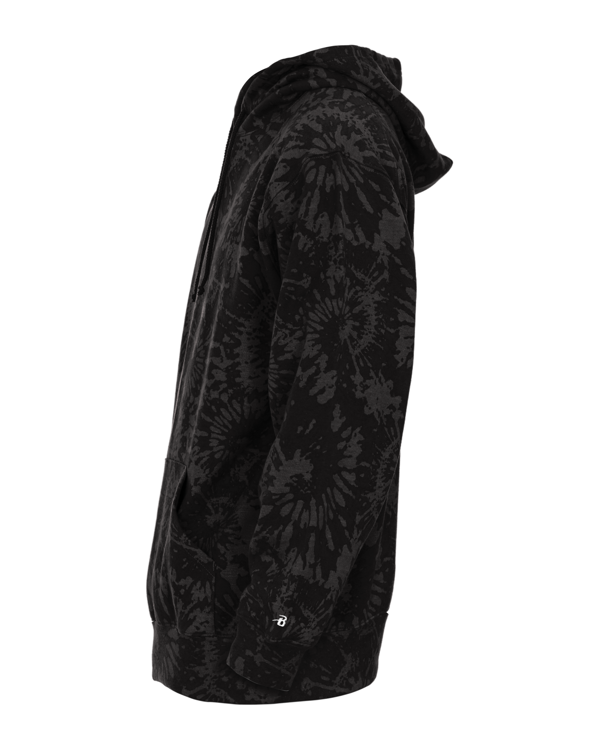ATHLETIC FLEECE TIE-DYE HOODIE lside