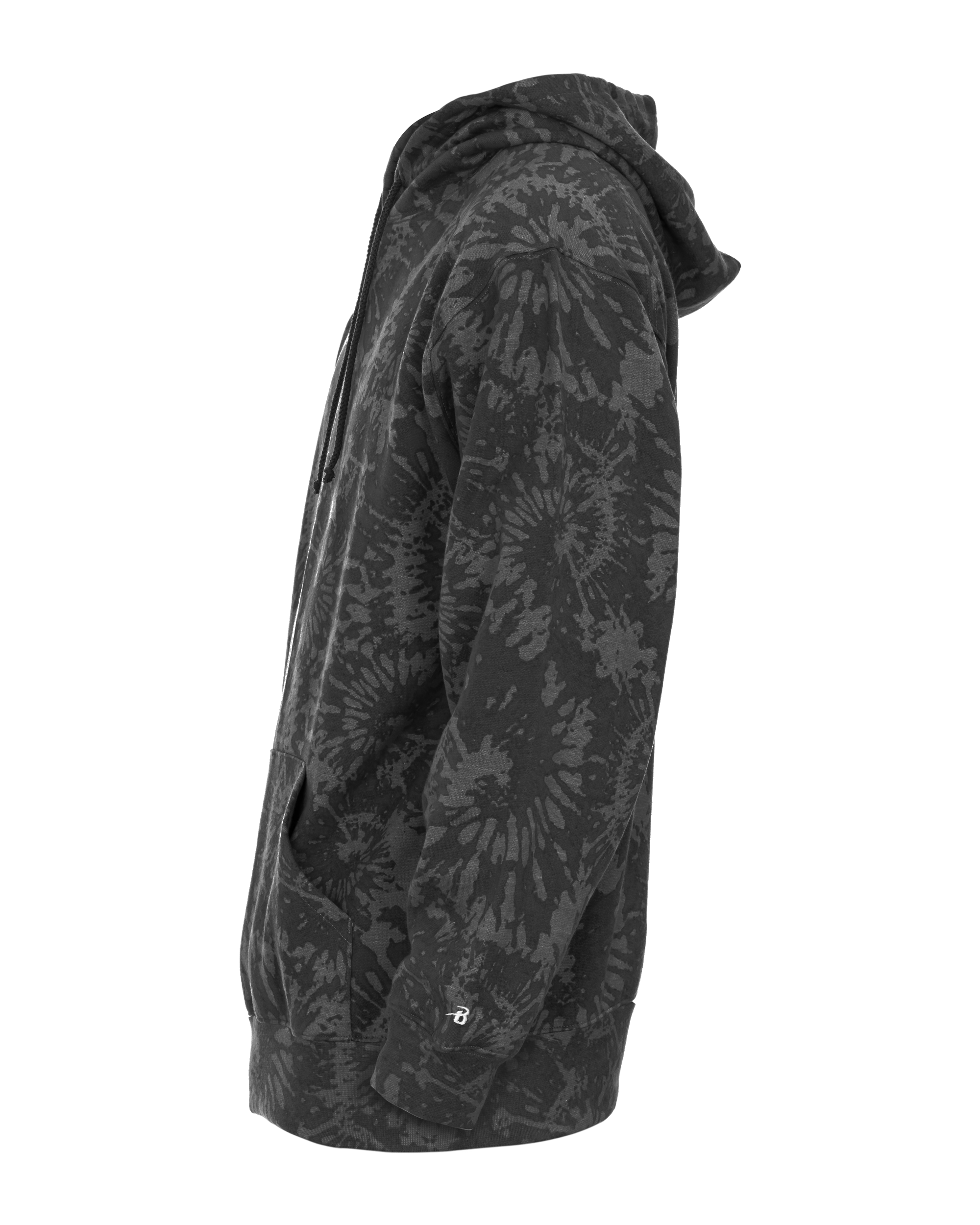ATHLETIC FLEECE TIE-DYE HOODIE lside