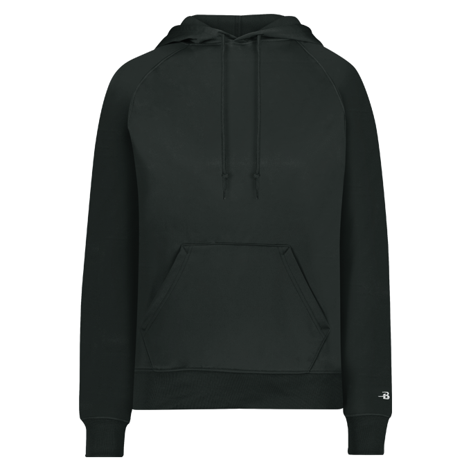 LADIES PERFORMANCE FLEECE HOODIE lside