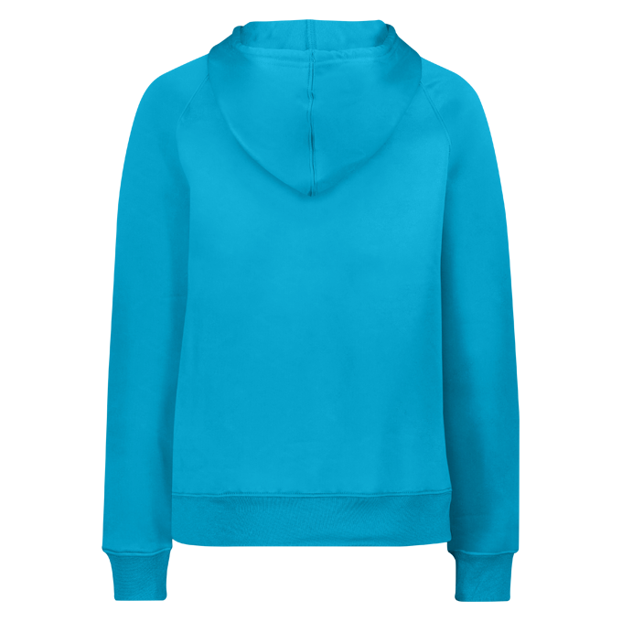 LADIES PERFORMANCE FLEECE HOODIE back