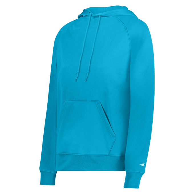 LADIES PERFORMANCE FLEECE HOODIE front