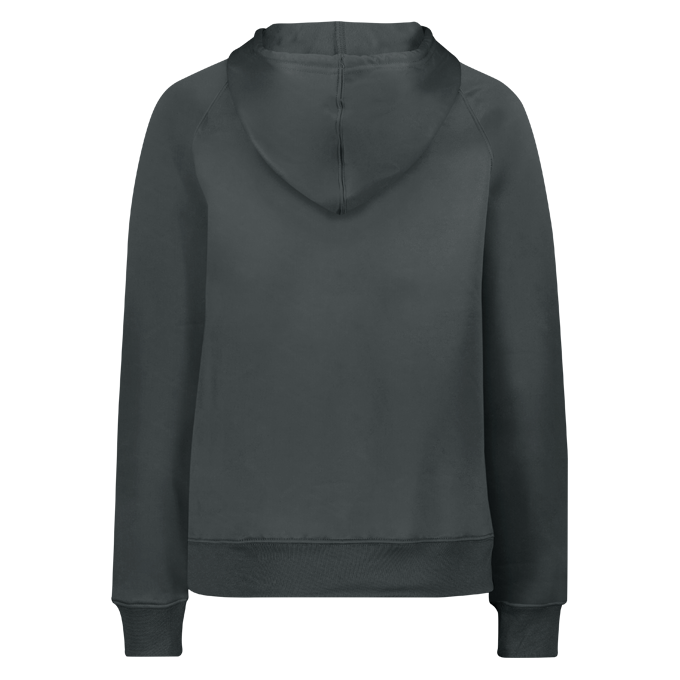 LADIES PERFORMANCE FLEECE HOODIE back