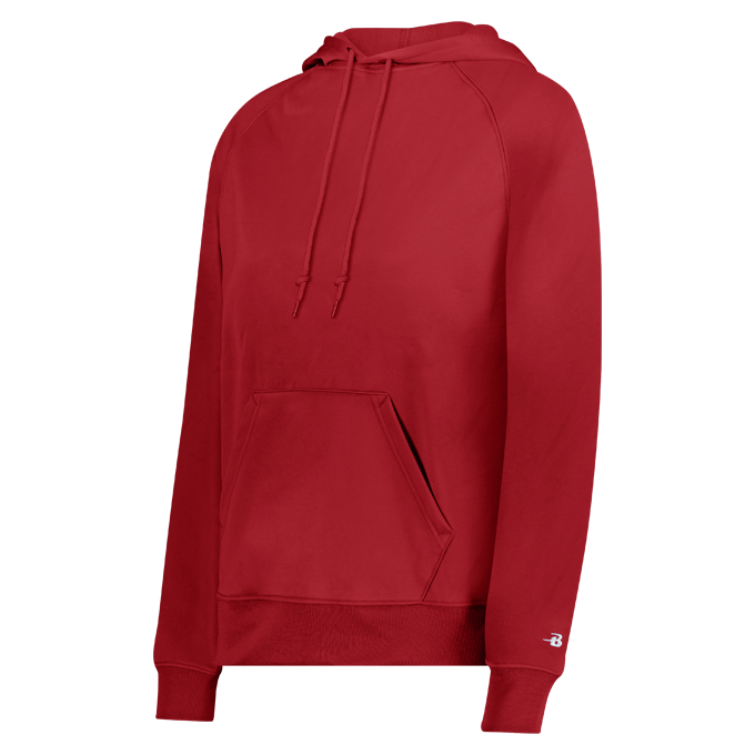 LADIES PERFORMANCE FLEECE HOODIE lquarter