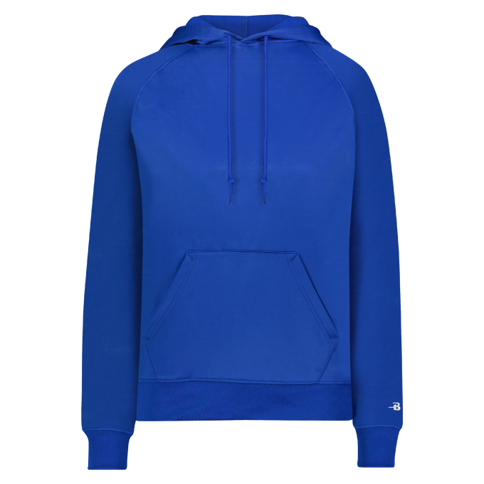 LADIES PERFORMANCE FLEECE HOODIE lside