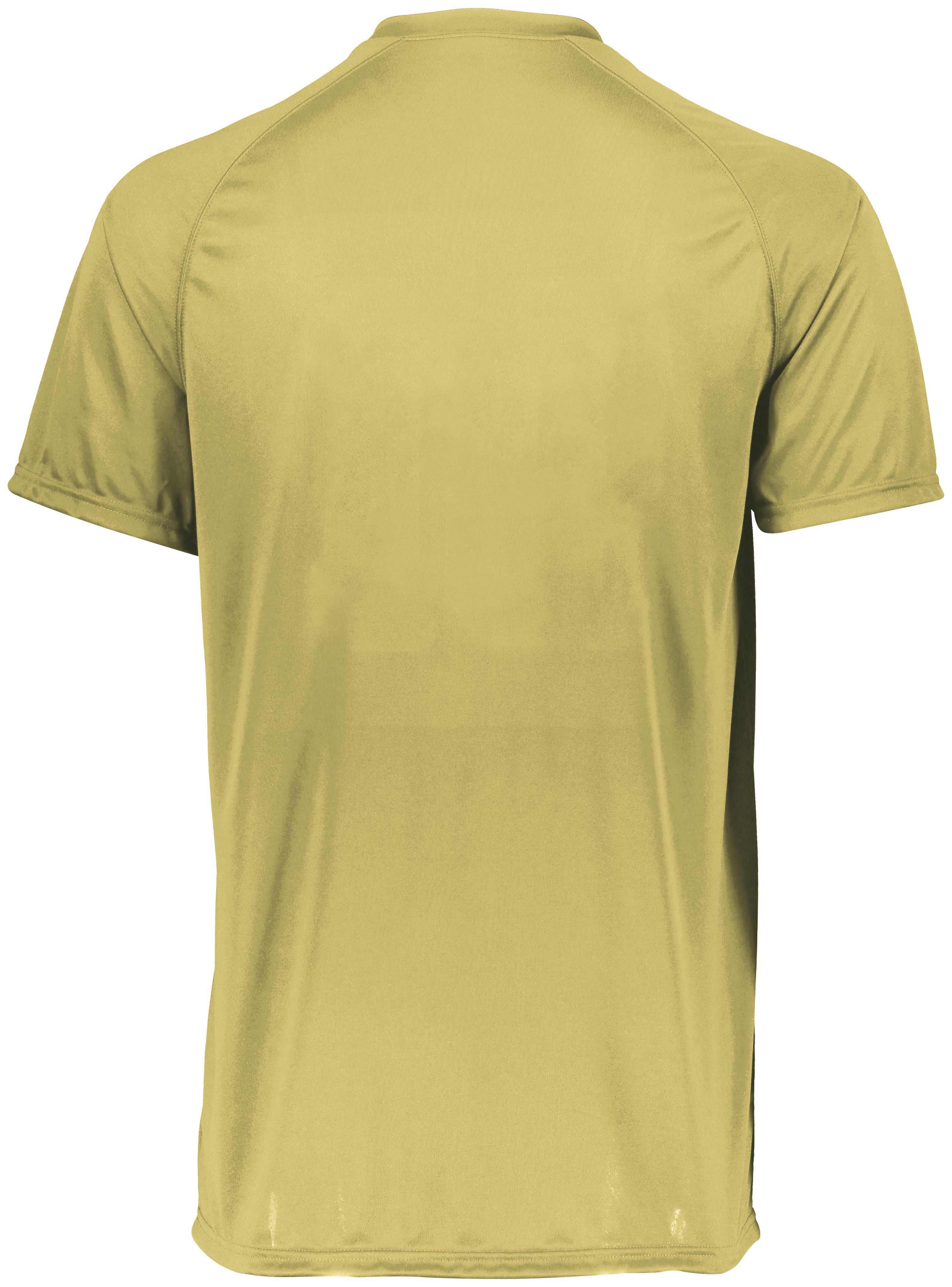 Youth Attain Wicking Two-Button Baseball Jersey Back