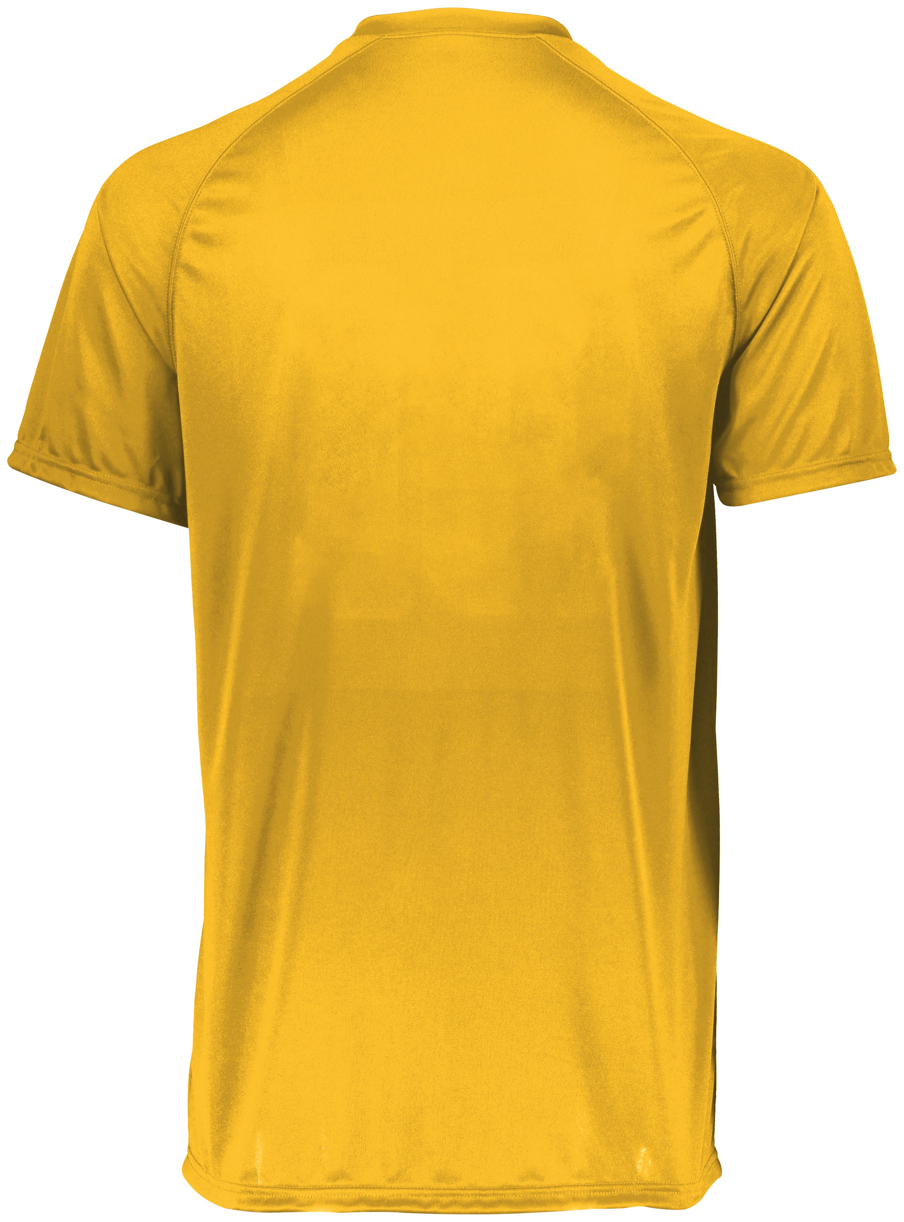 Youth Attain Wicking Two-Button Baseball Jersey Back