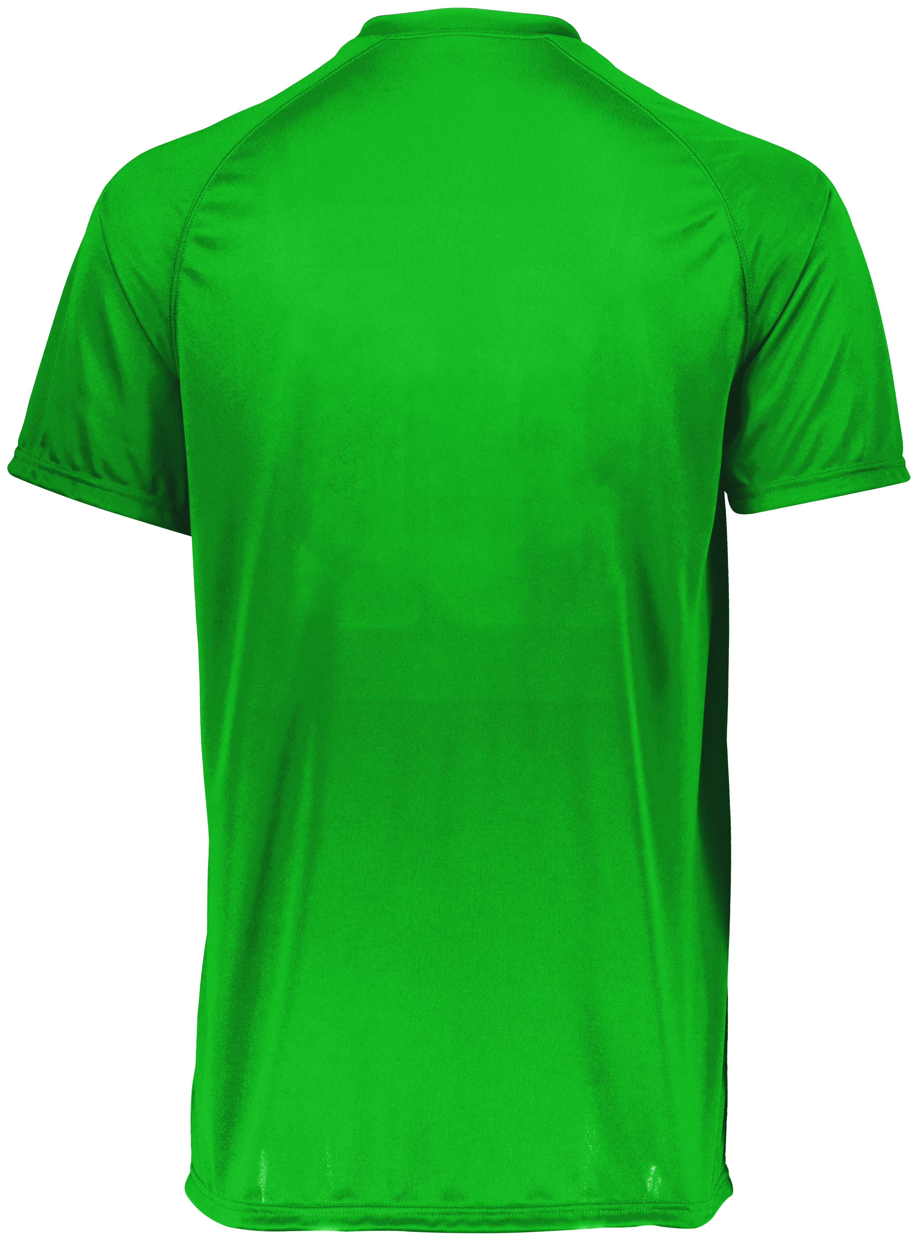 Youth Attain Wicking Two-Button Baseball Jersey Back