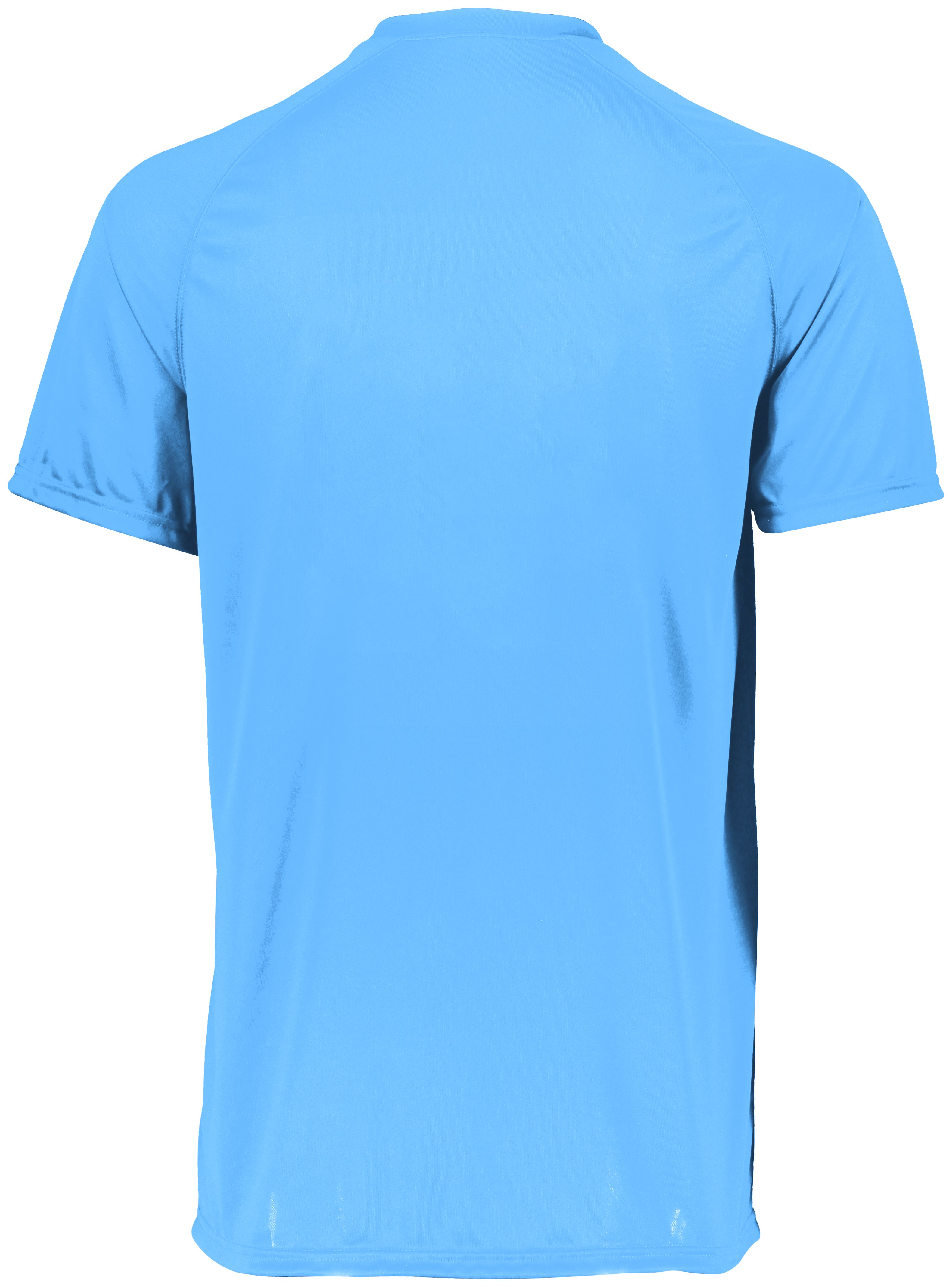Youth Attain Wicking Two-Button Baseball Jersey Back