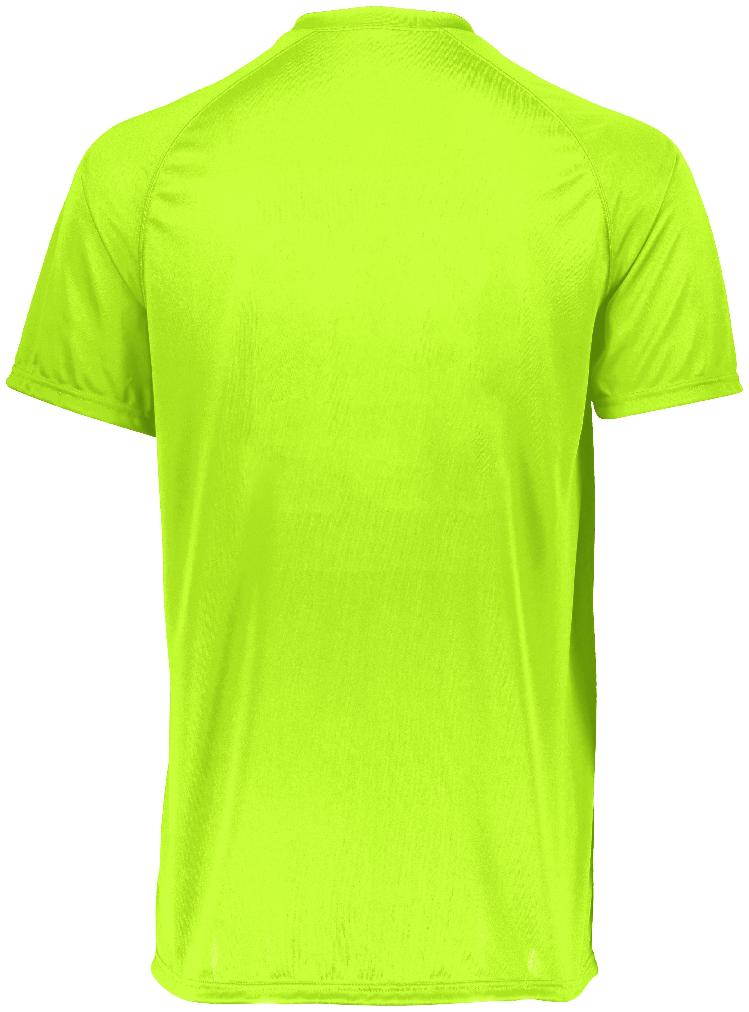 Youth Attain Wicking Two-Button Baseball Jersey Back