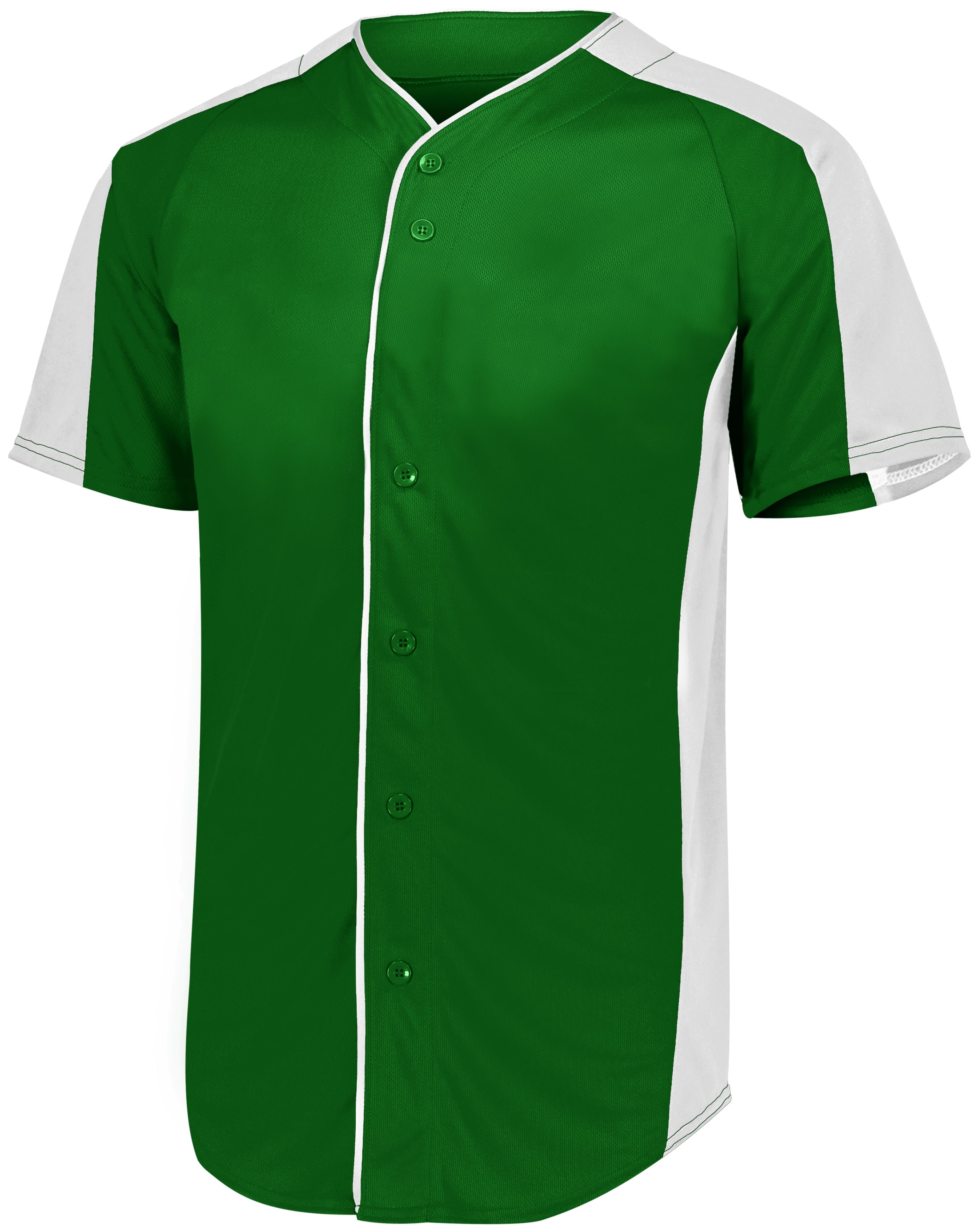 Youth Full-Button Baseball Jersey lquarter