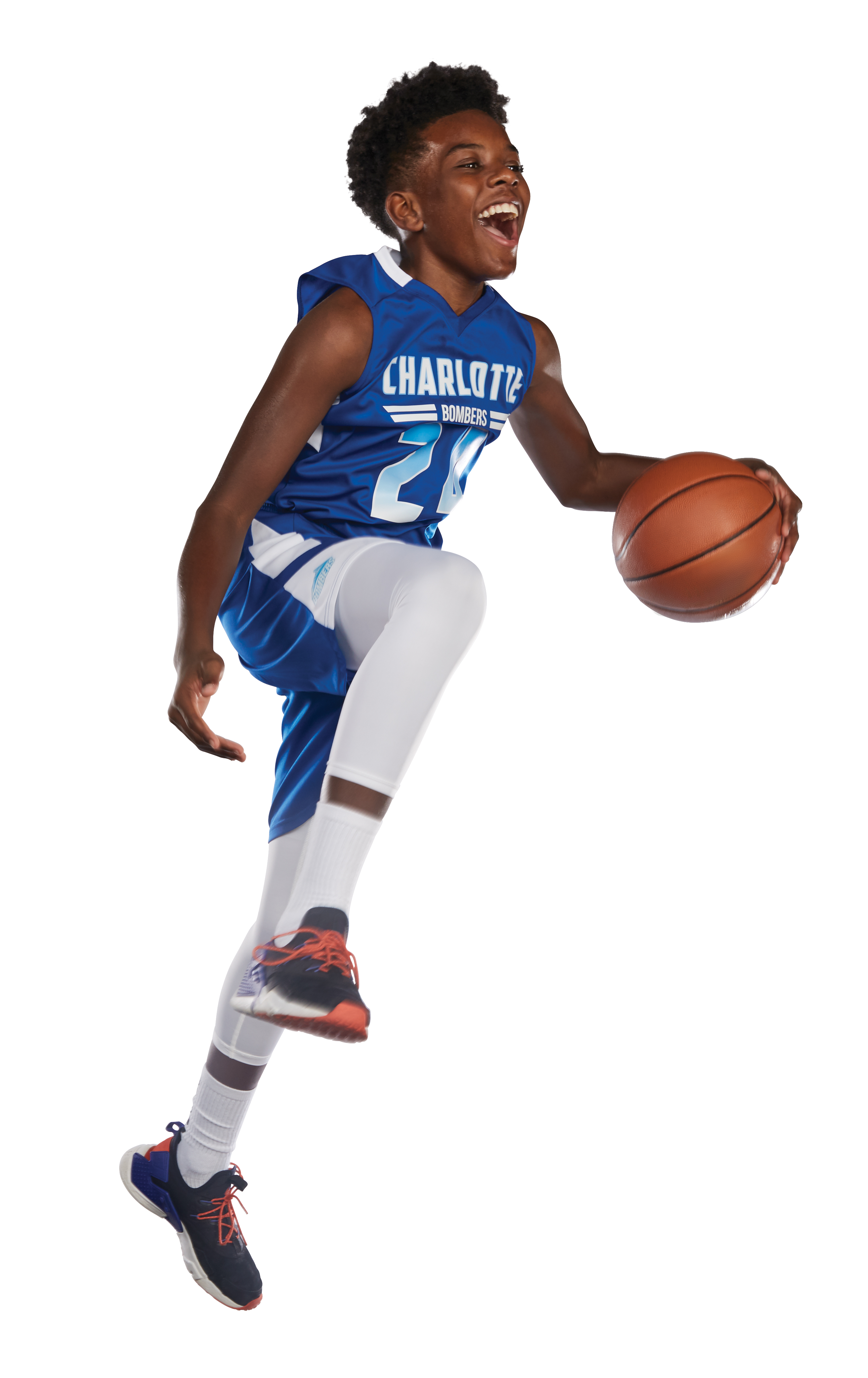 Youth Step-Back Basketball Jersey Silo