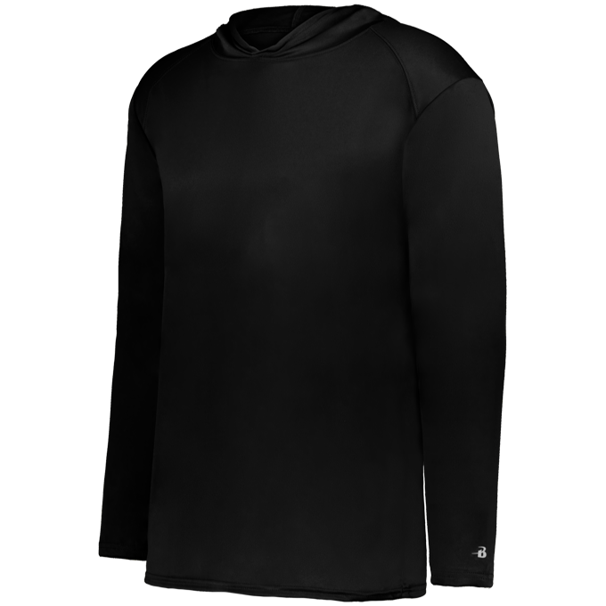YOUTH B-CORE LONG SLEEVE HOODIE front