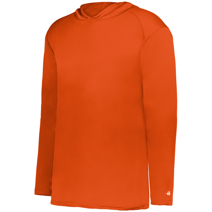 YOUTH B-CORE LONG SLEEVE HOODIE front