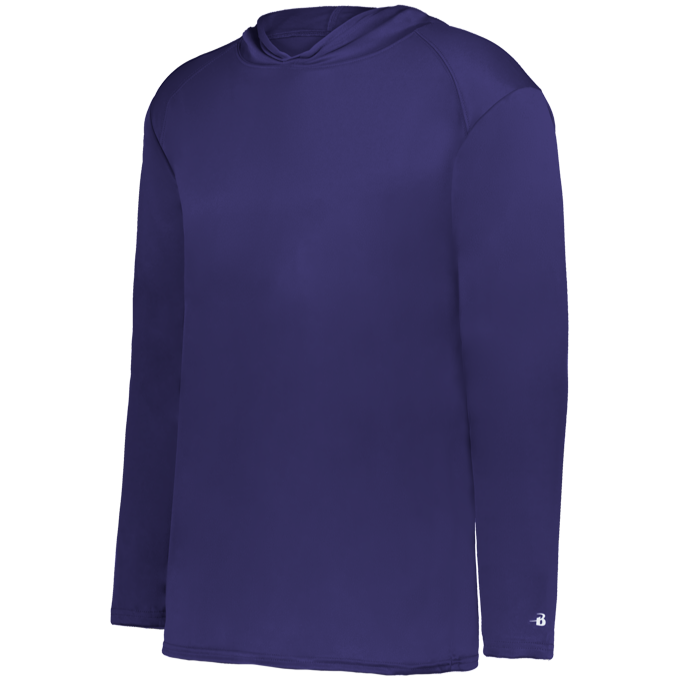 YOUTH B-CORE LONG SLEEVE HOODIE front