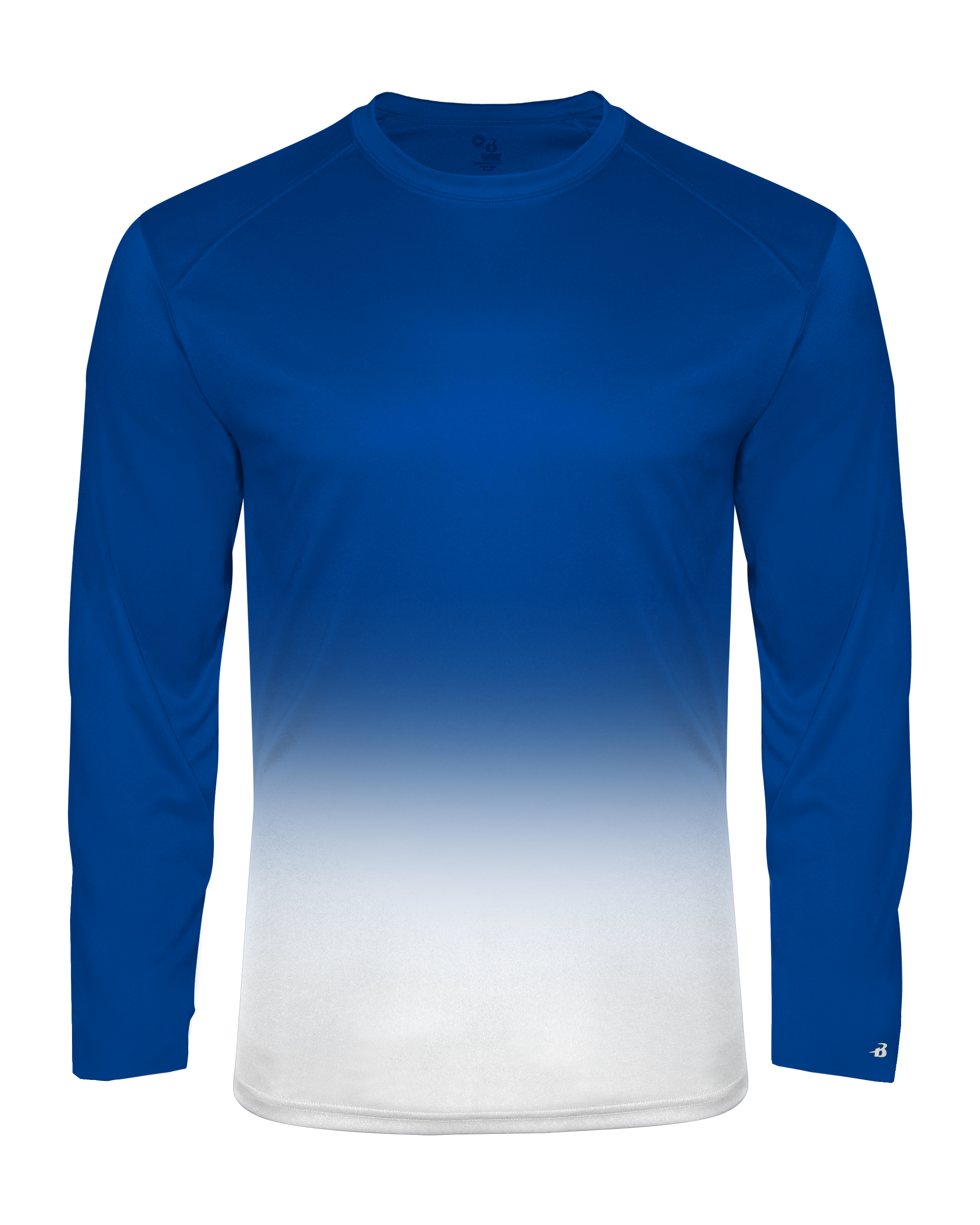 YOUTH OMBRE LONG SLEEVE TEE front