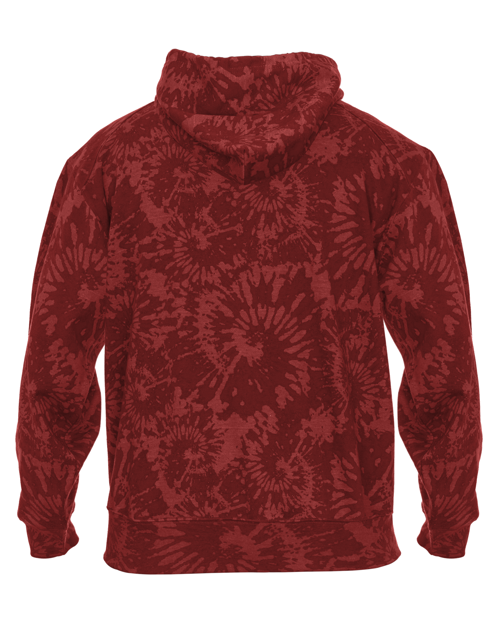 YOUTH ATHLETIC FLEECE TIE-DYE HOODIE back