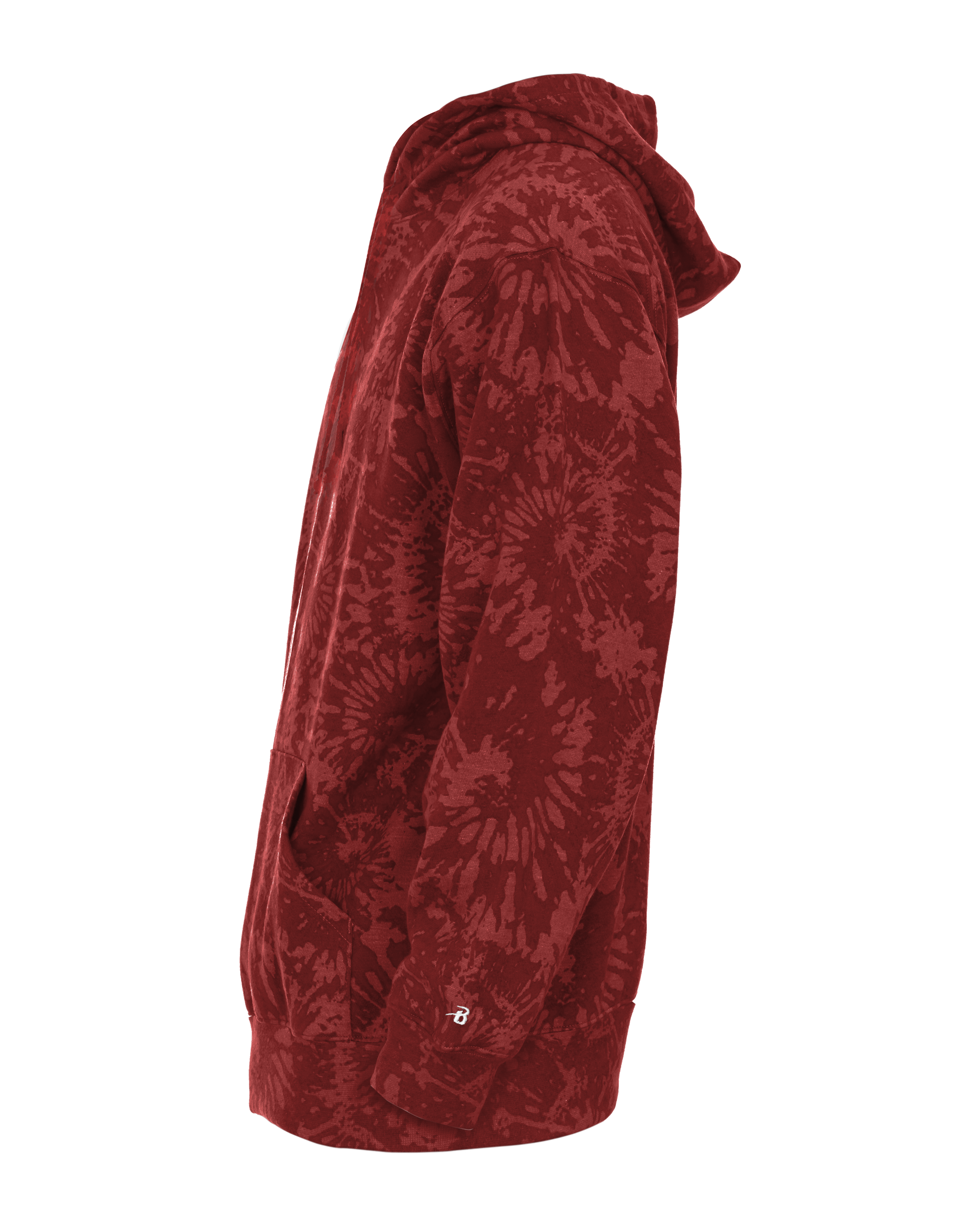 YOUTH ATHLETIC FLEECE TIE-DYE HOODIE lside