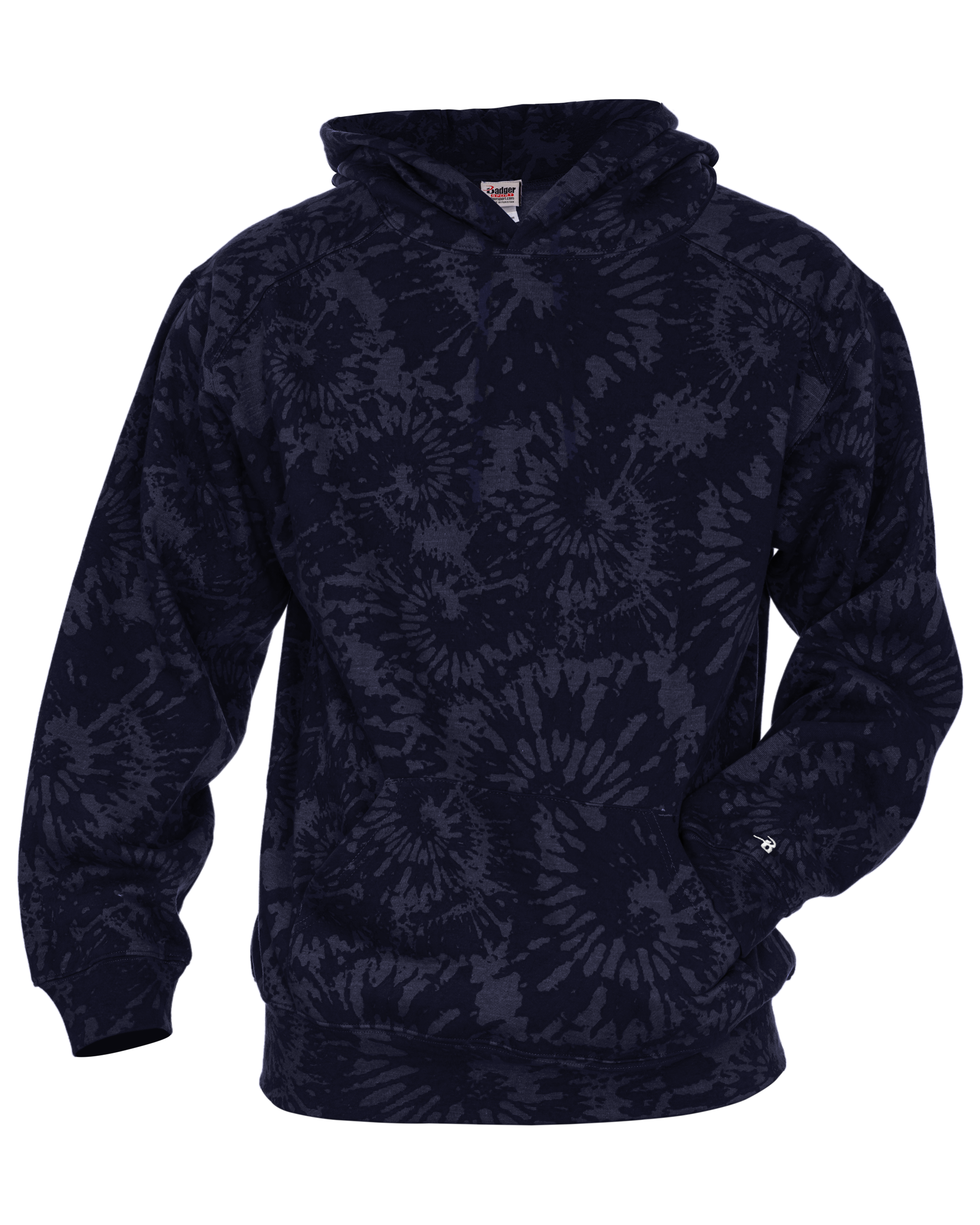 YOUTH ATHLETIC FLEECE TIE-DYE HOODIE front