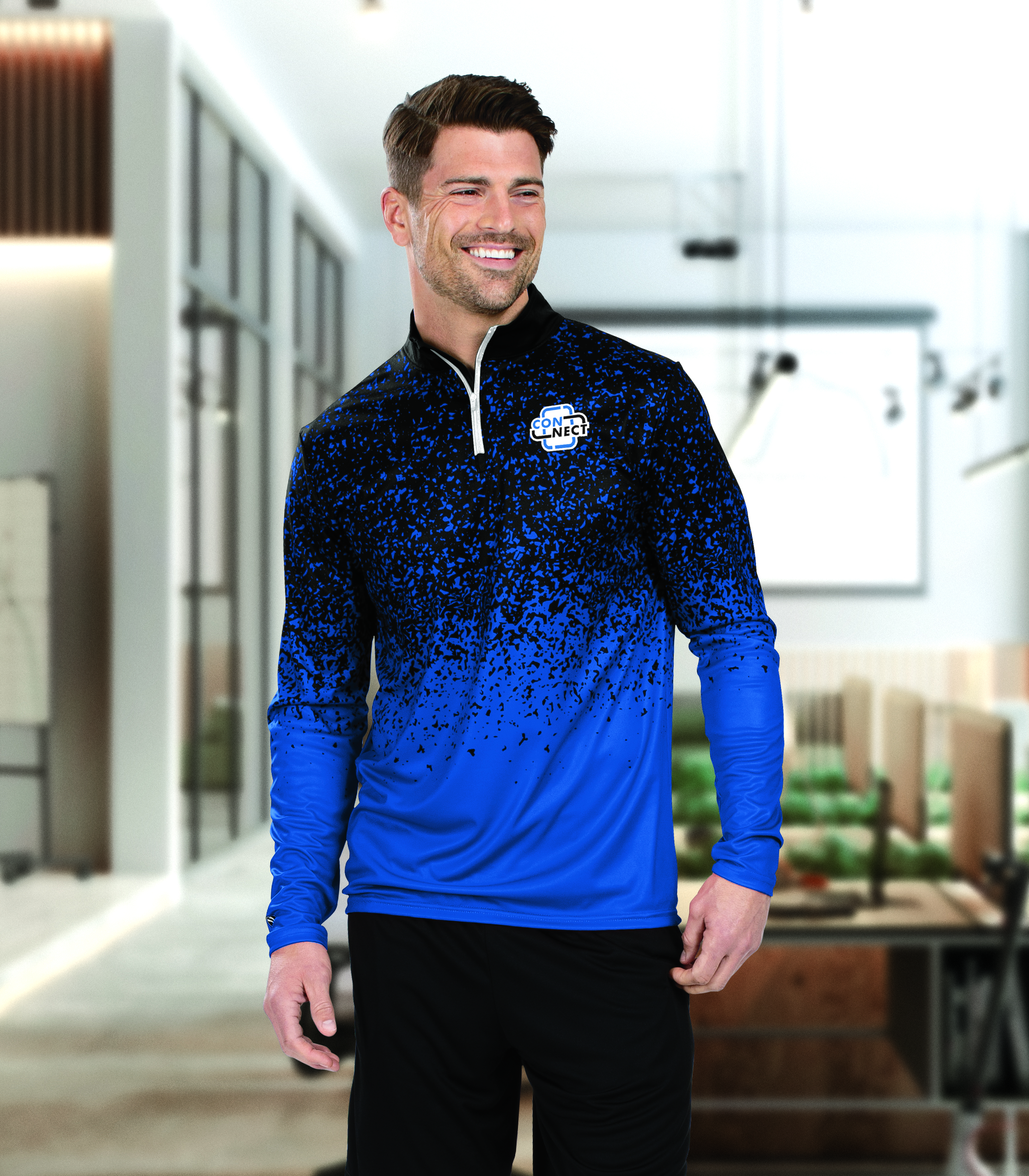 FreeStyle Sublimated 1/4 Zip Pullover Lifestyle