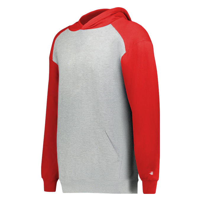 YOUTH ATHLETIC FLEECE SPORT HOODIE front