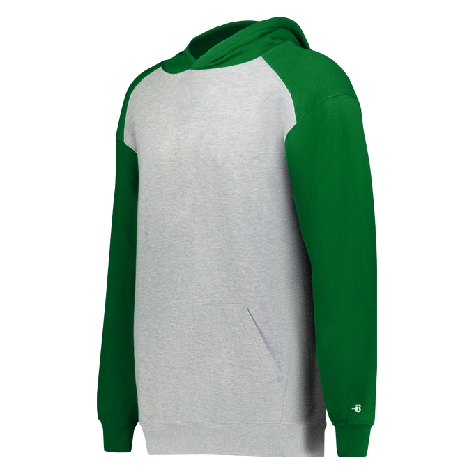 YOUTH ATHLETIC FLEECE SPORT HOODIE front