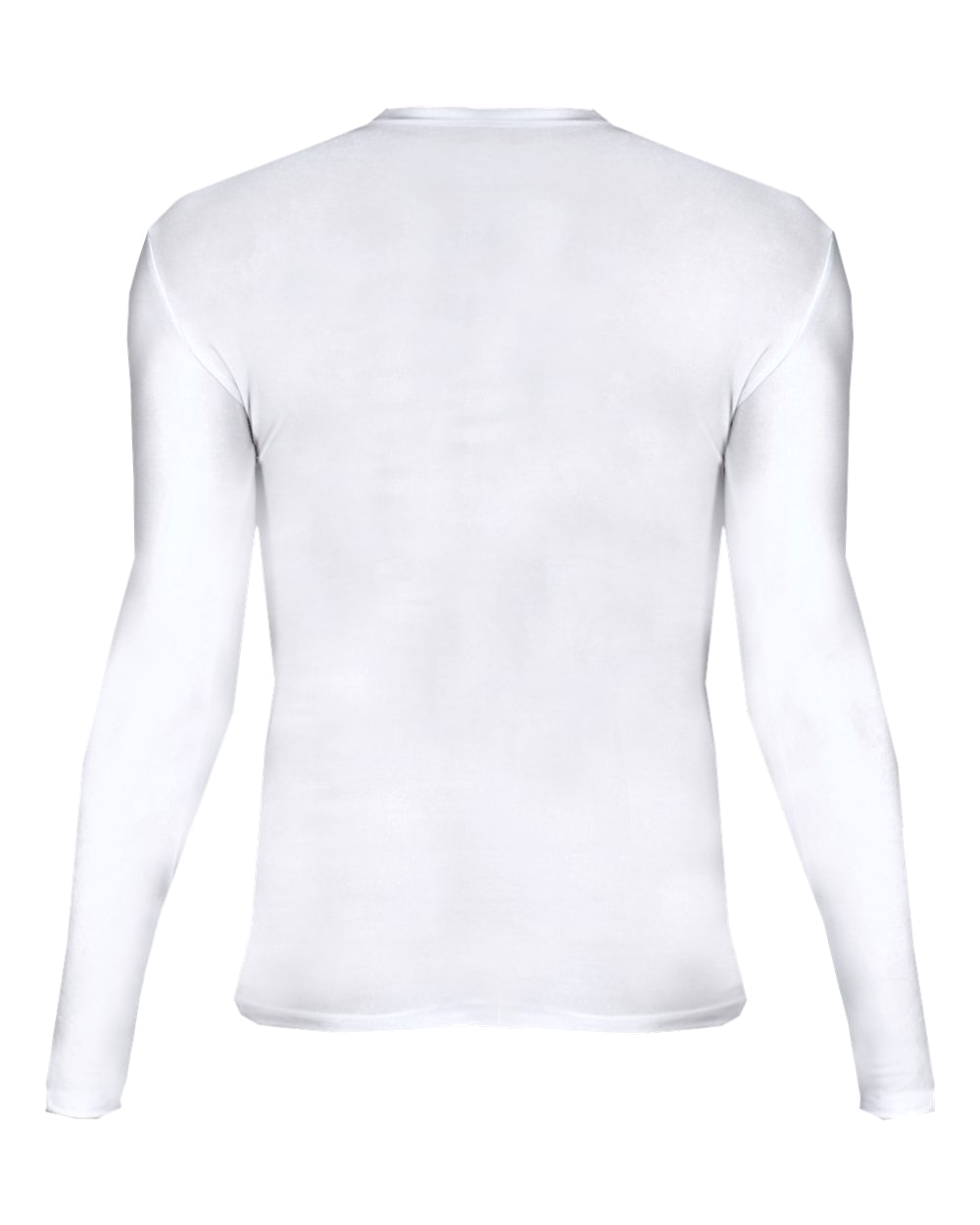YOUTH PRO COMPRESSION LONG SLEEVE CREW back
