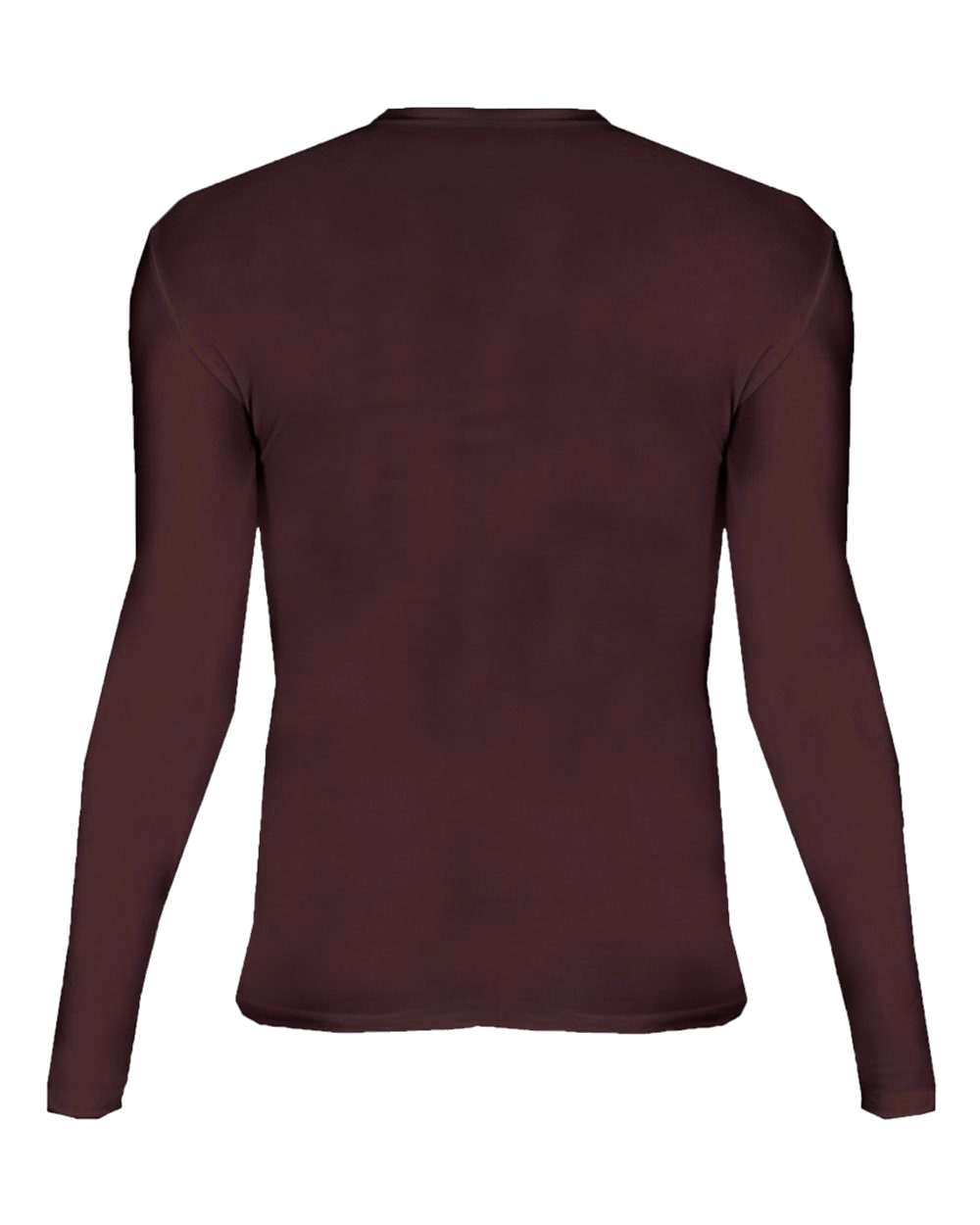 YOUTH PRO COMPRESSION LONG SLEEVE CREW back