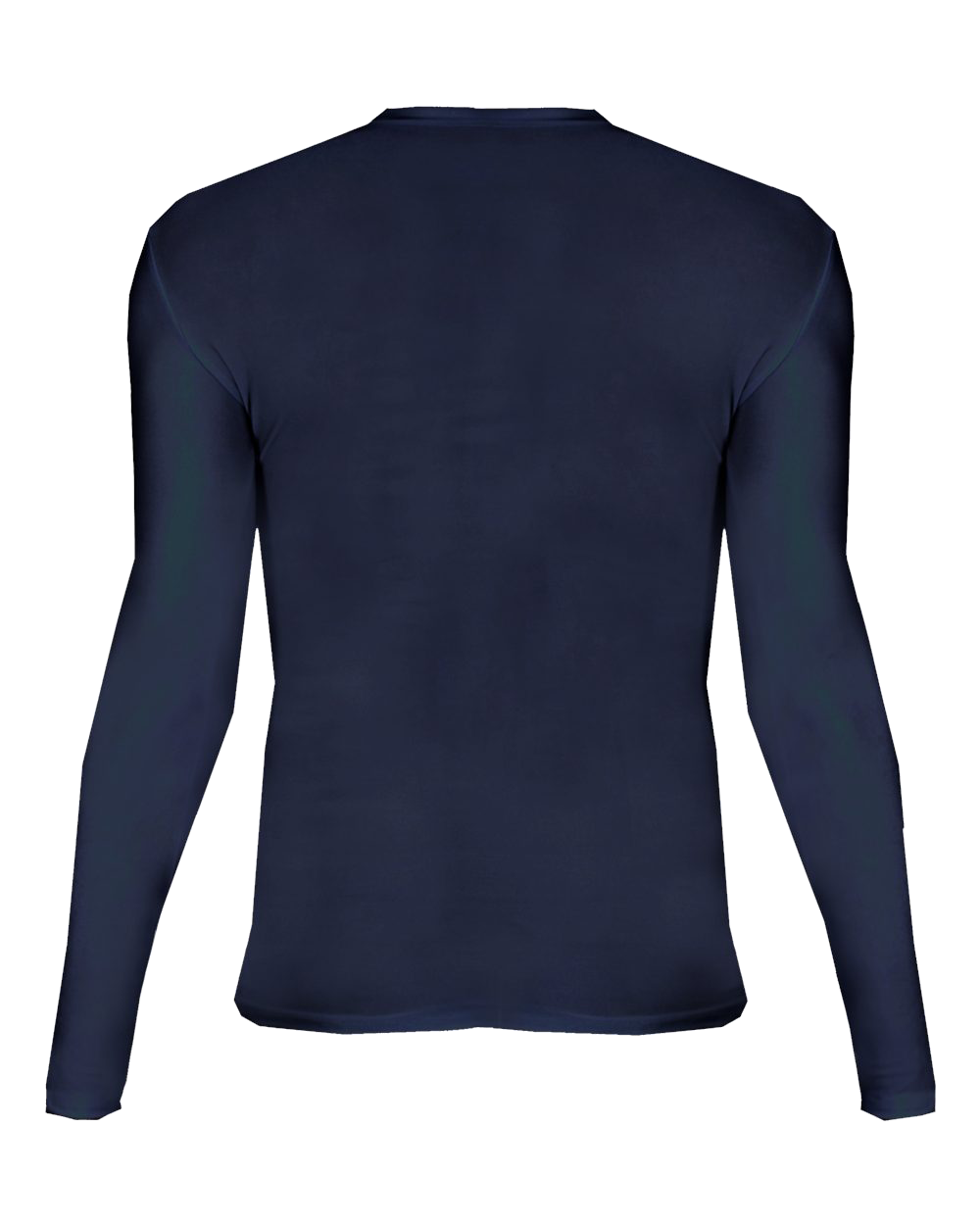 YOUTH PRO COMPRESSION LONG SLEEVE CREW back