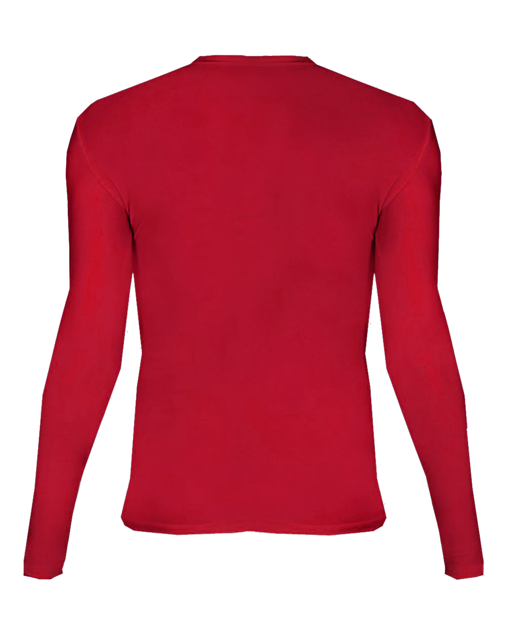 YOUTH PRO COMPRESSION LONG SLEEVE CREW back