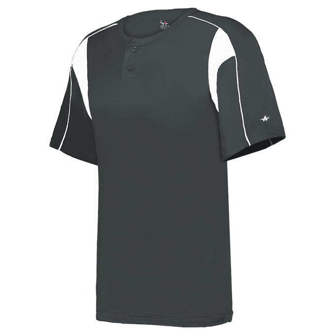 YOUTH PRO PLACKET BASEBALL JERSEY front