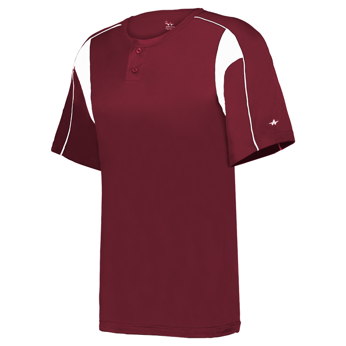 YOUTH PRO PLACKET BASEBALL JERSEY front