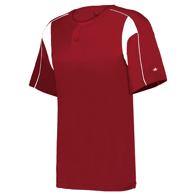 YOUTH PRO PLACKET BASEBALL JERSEY front