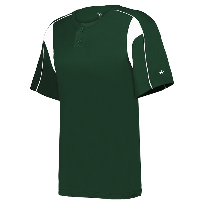 YOUTH PRO PLACKET BASEBALL JERSEY front
