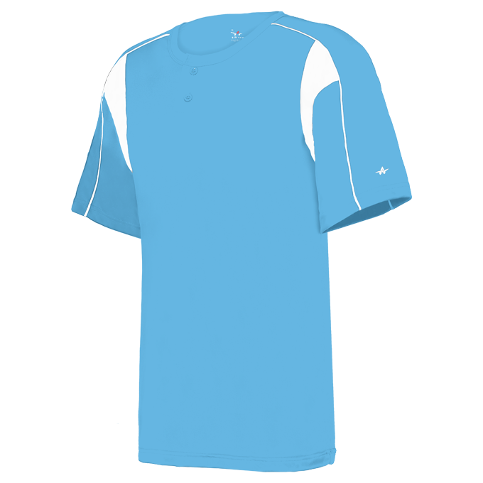 YOUTH PRO PLACKET BASEBALL JERSEY front