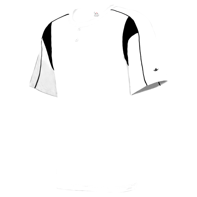 YOUTH PRO PLACKET BASEBALL JERSEY back