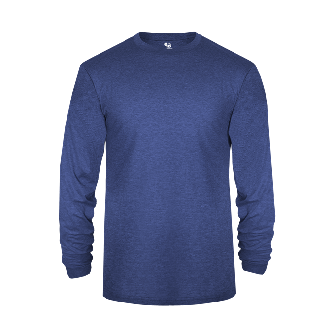 YOUTH TRI-BLEND LONG SLEEVE TEE lquarter