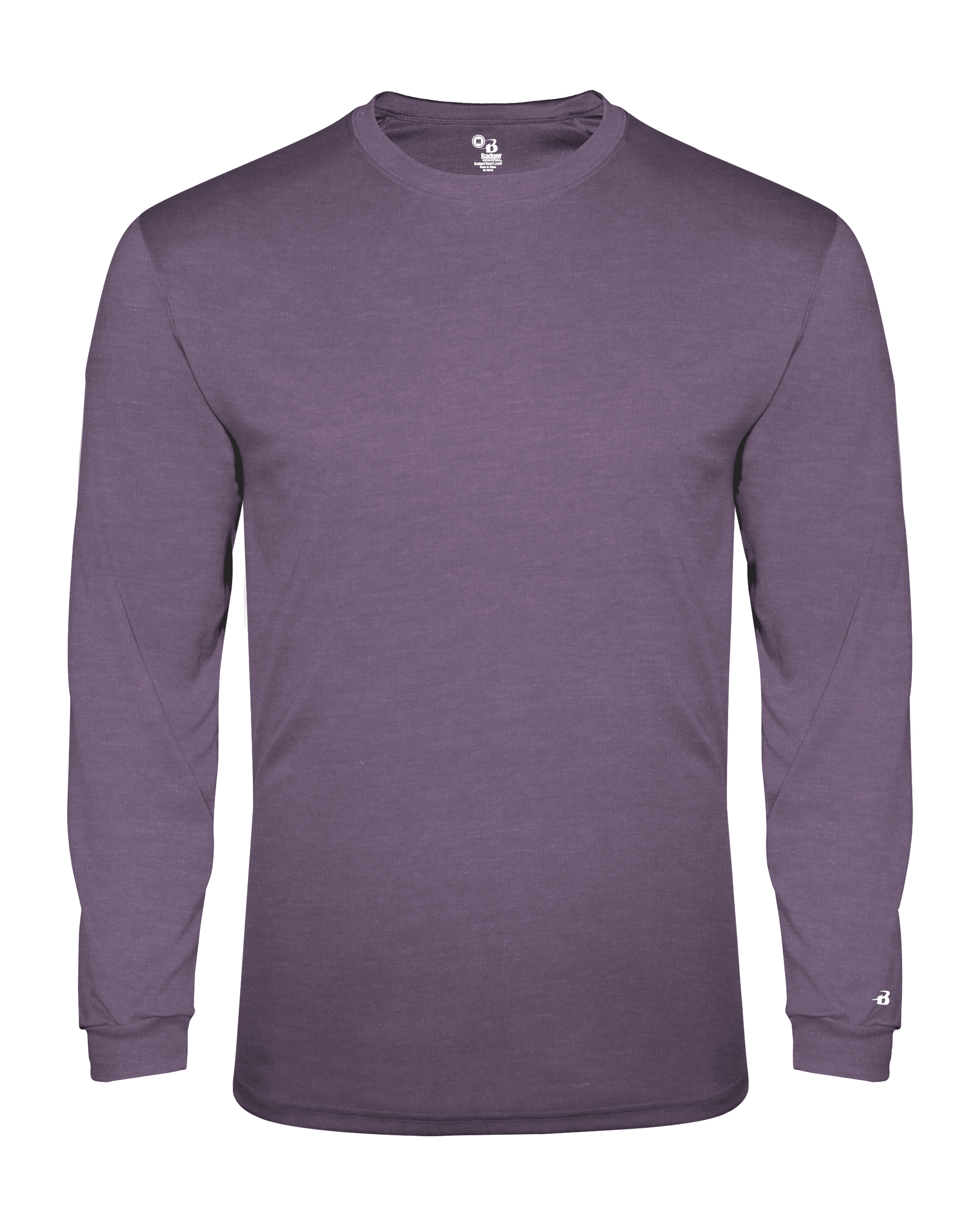 YOUTH TRI-BLEND LONG SLEEVE TEE front