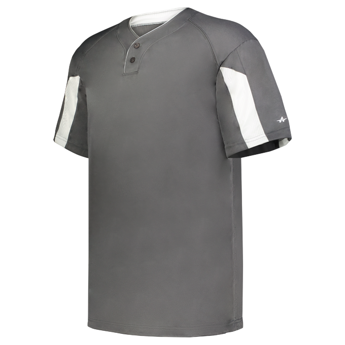 YOUTH STRIKER TWO-BUTTON BASEBALL JERSEY lquarter