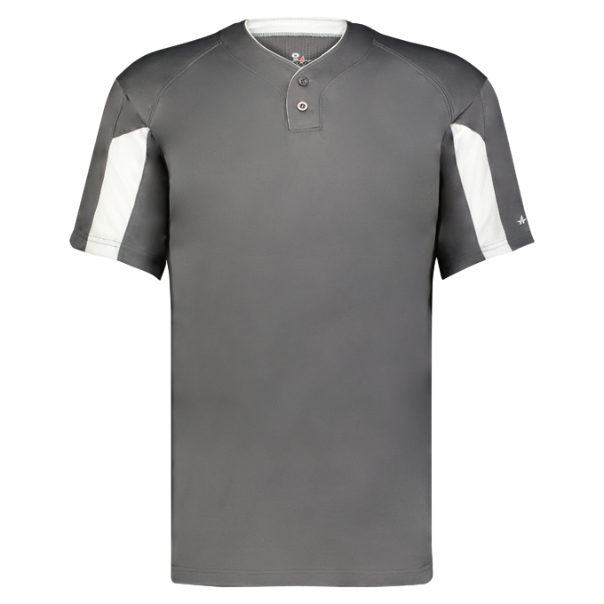 YOUTH STRIKER TWO-BUTTON BASEBALL JERSEY lside