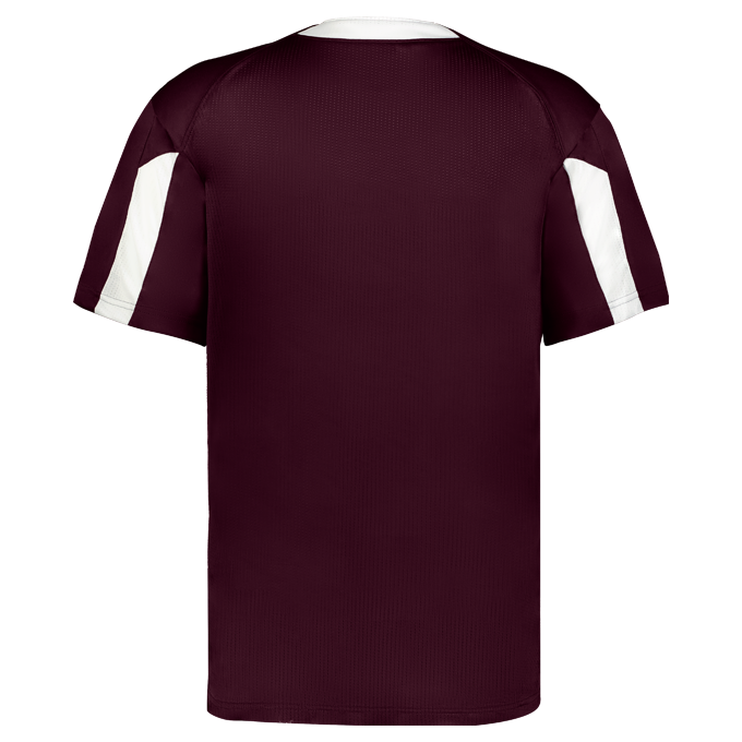 YOUTH STRIKER TWO-BUTTON BASEBALL JERSEY back