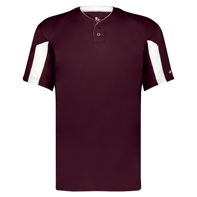 YOUTH STRIKER TWO-BUTTON BASEBALL JERSEY lside