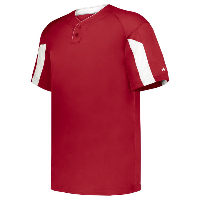 YOUTH STRIKER TWO-BUTTON BASEBALL JERSEY lquarter