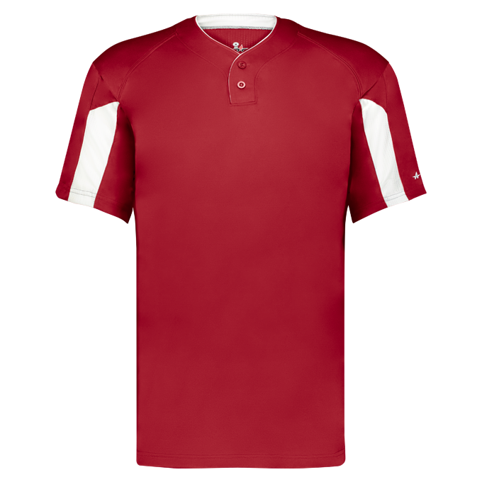 YOUTH STRIKER TWO-BUTTON BASEBALL JERSEY lside