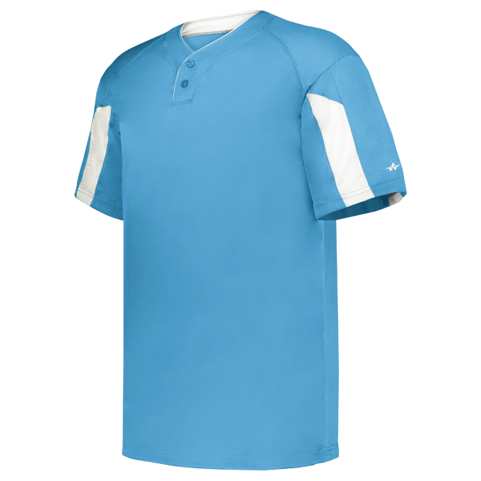 YOUTH STRIKER TWO-BUTTON BASEBALL JERSEY back