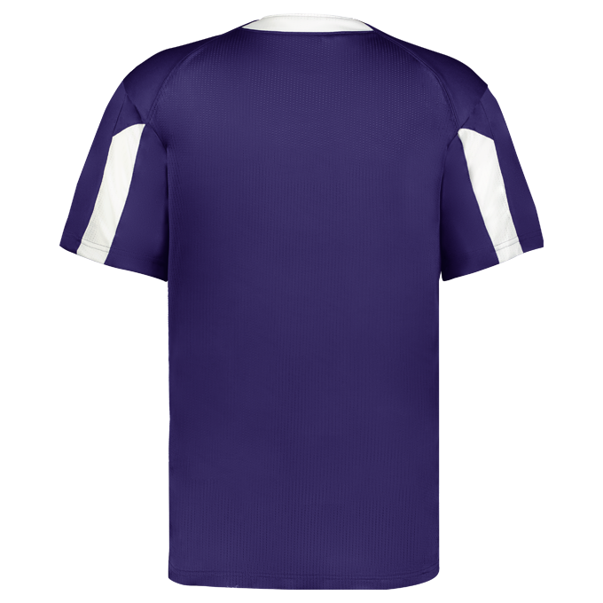 YOUTH STRIKER TWO-BUTTON BASEBALL JERSEY back