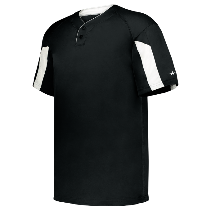 YOUTH STRIKER TWO-BUTTON BASEBALL JERSEY back
